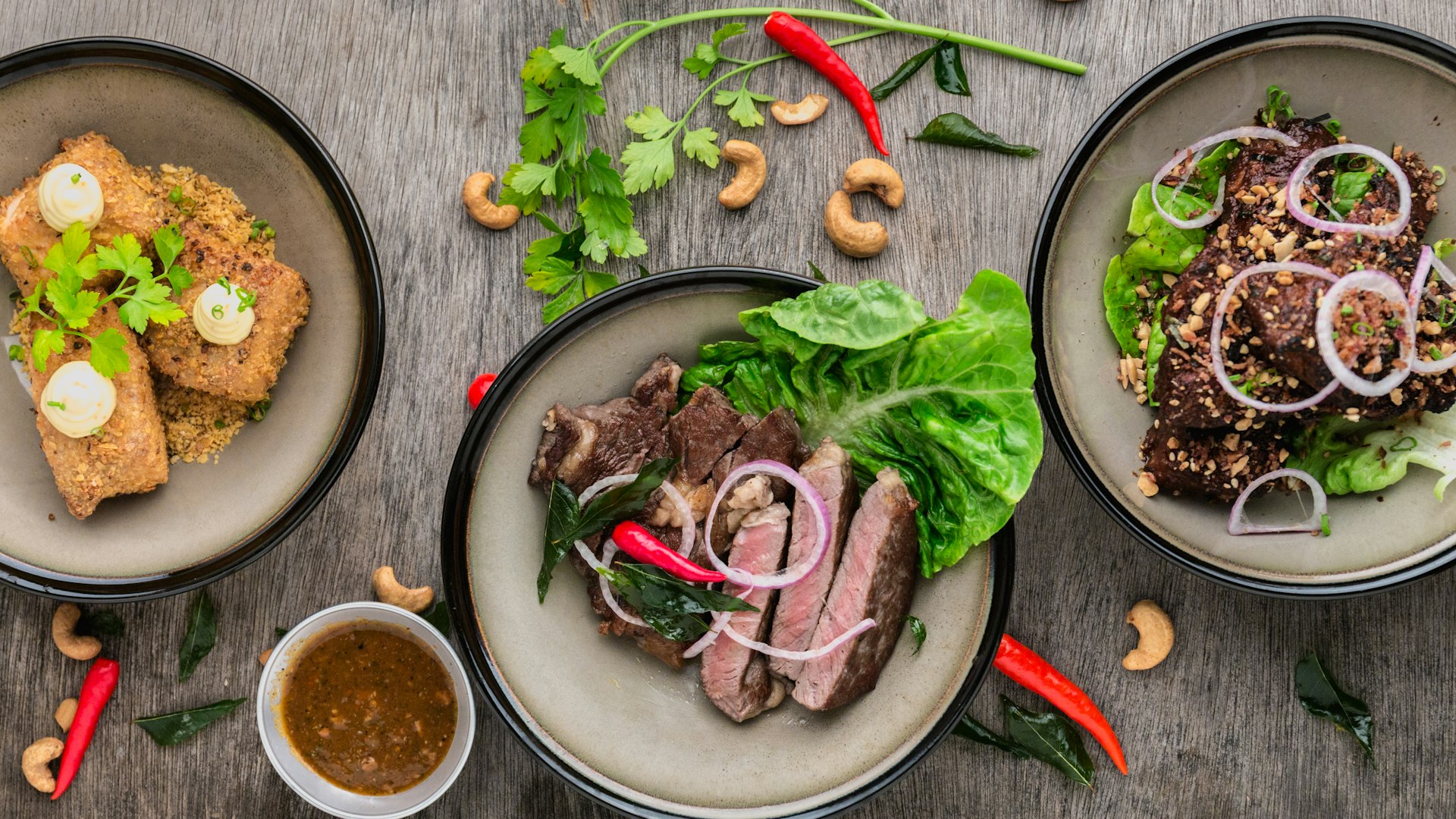 Beautifully plated restaurant dish